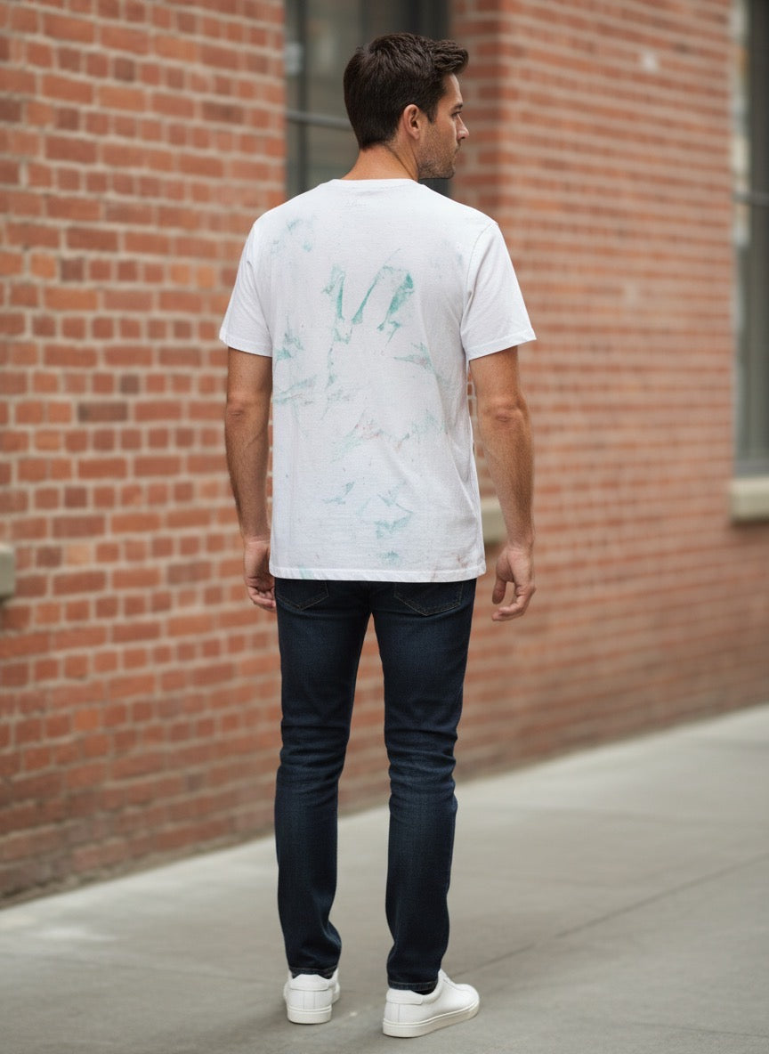 T-shirt Unisexe Tie and Dye – Pièce Unique | Fait Main & Écoresponsable