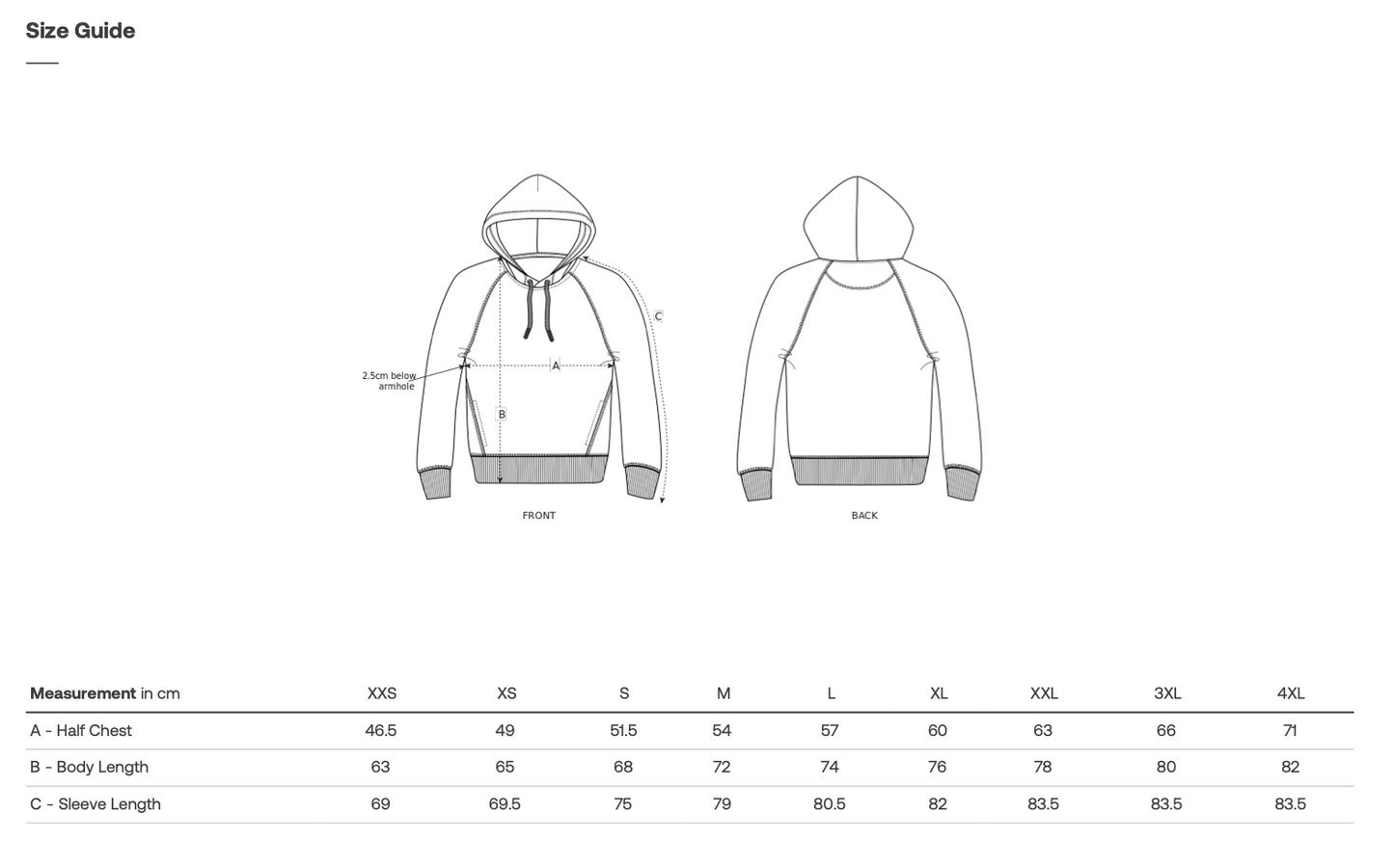 Le sweat-shirt à capuche poches latérales unisexe
