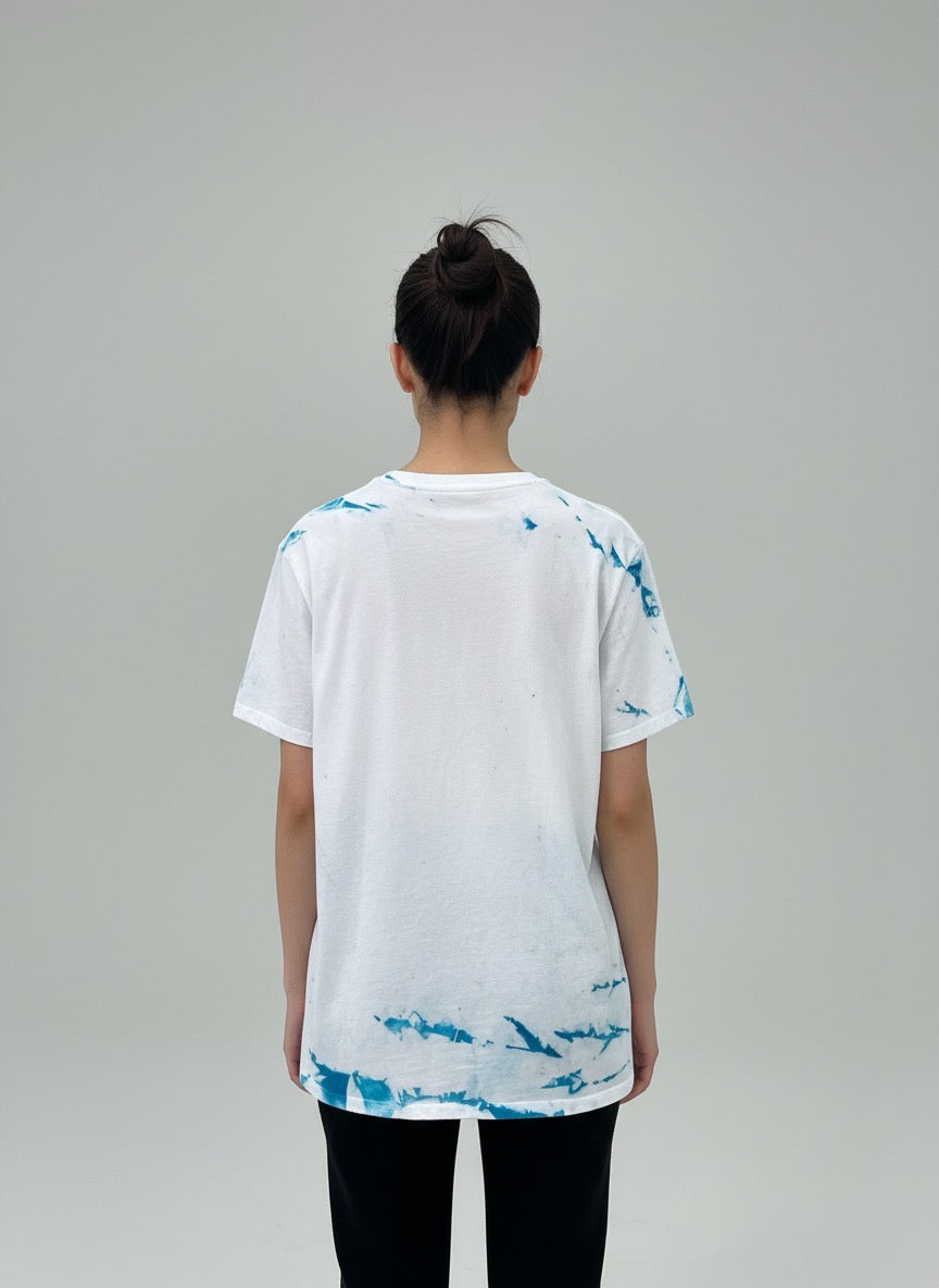 T-shirt Unisexe Tie and Dye – Pièce Unique | Fait Main & Écoresponsable