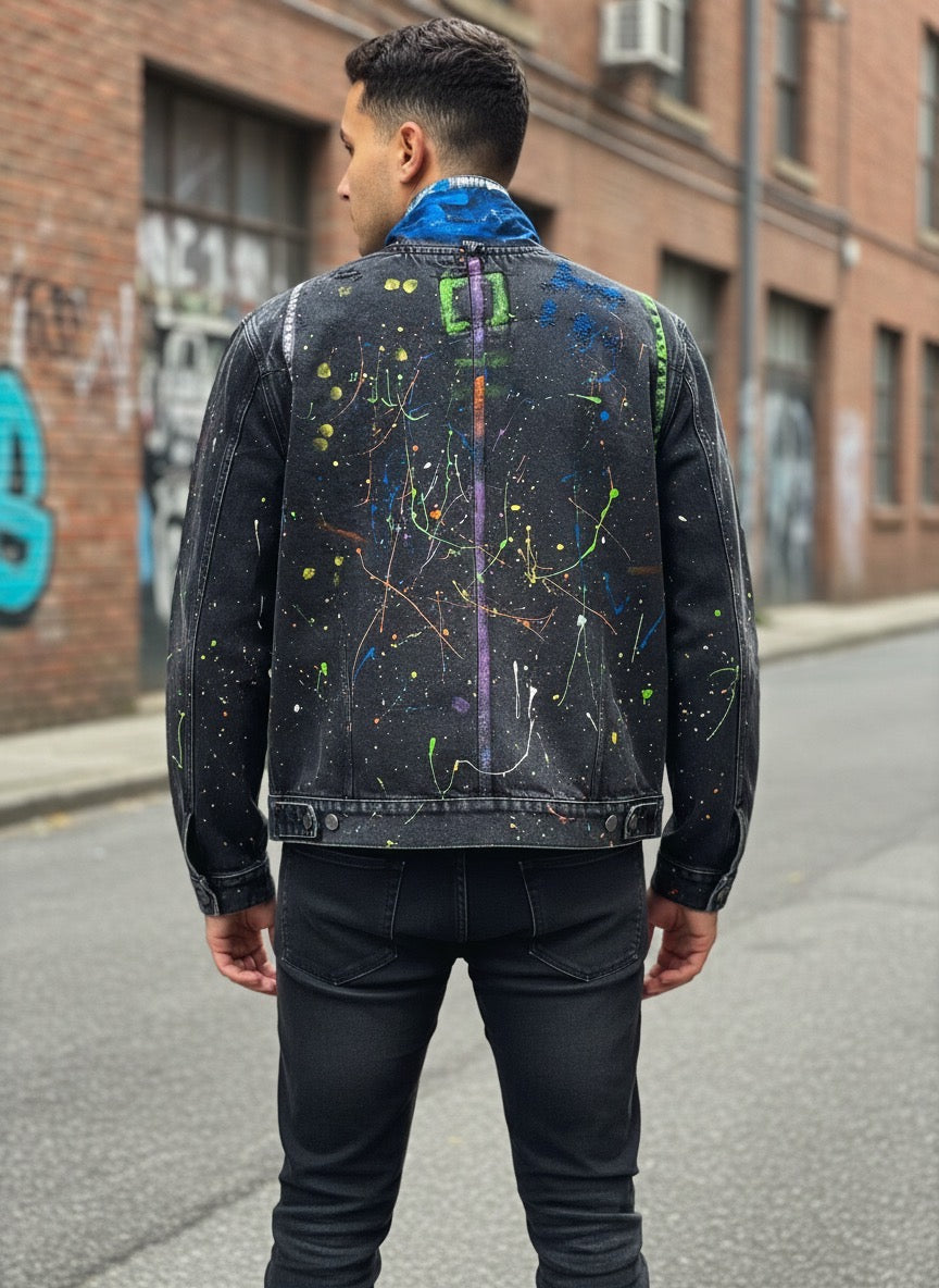 Veste  en jean Upcyclé