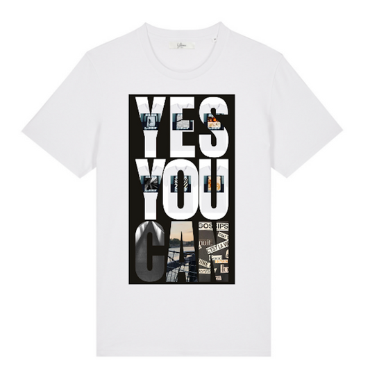 Le Tee Shirt Yes You Can unisexe - Ykonic Paris