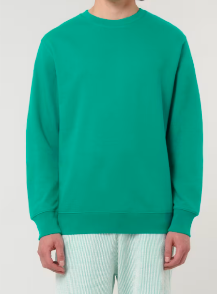 Le sweatshirt col rond unisexe medium fit en terry