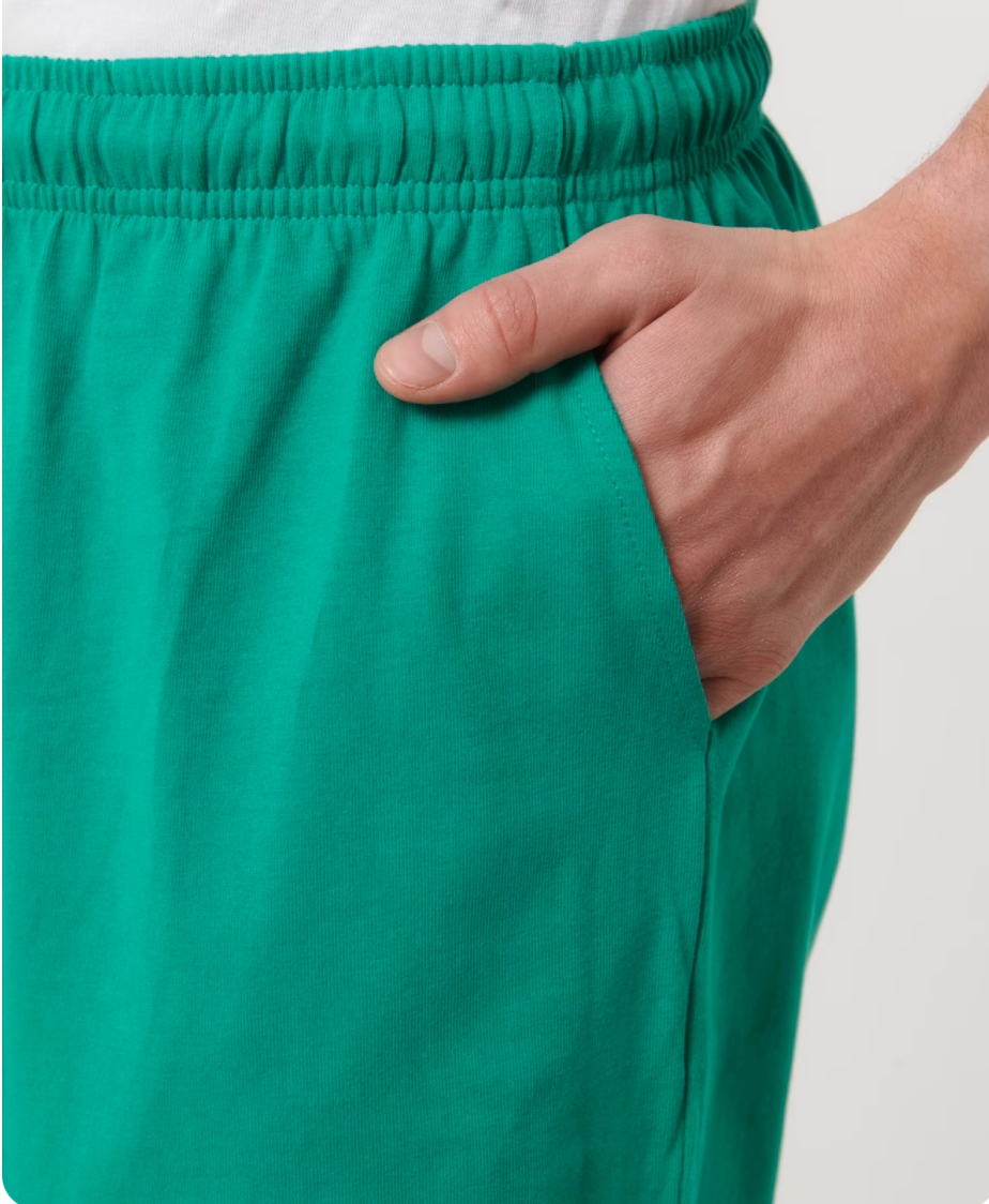 Le short unisexe en jersey