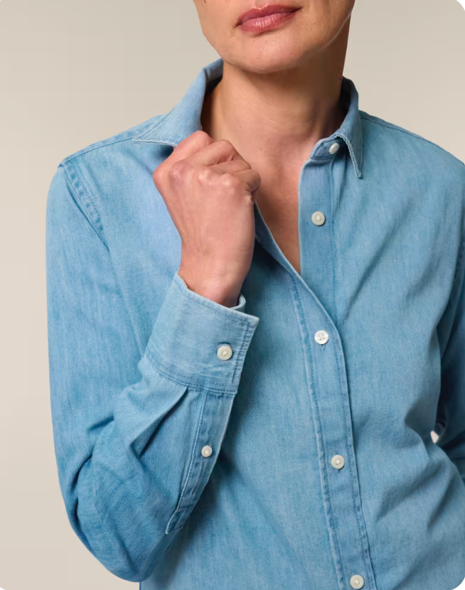 La chemise femme en jean