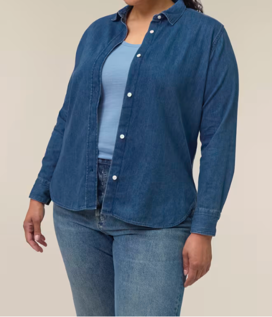 La chemise femme en jean