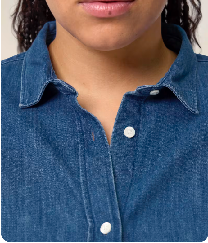 La chemise femme en jean