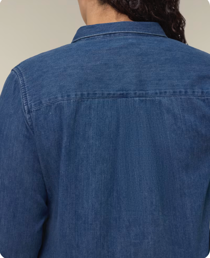 La chemise femme en jean