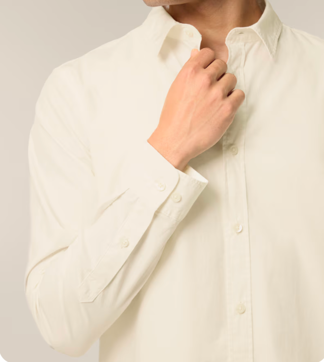 La chemise homme en popeline