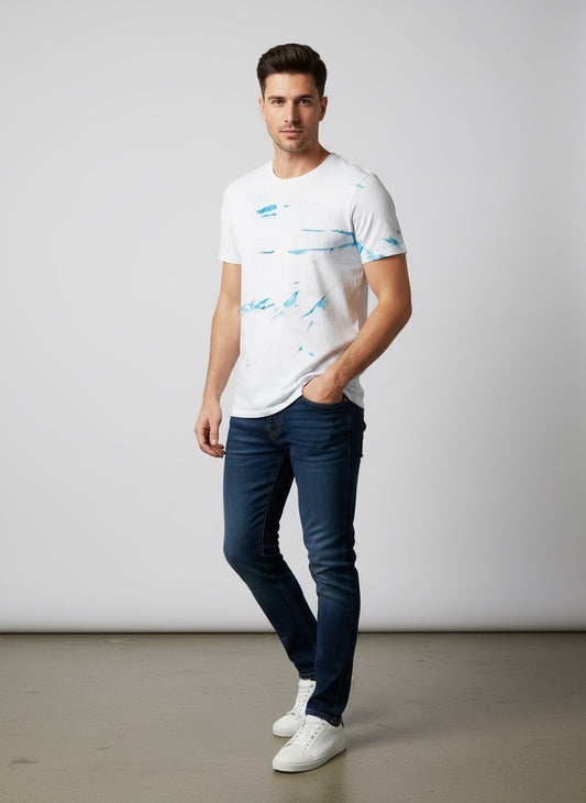 T-shirt Unisexe Tie and Dye – Pièce Unique | Fait Main & Écoresponsable