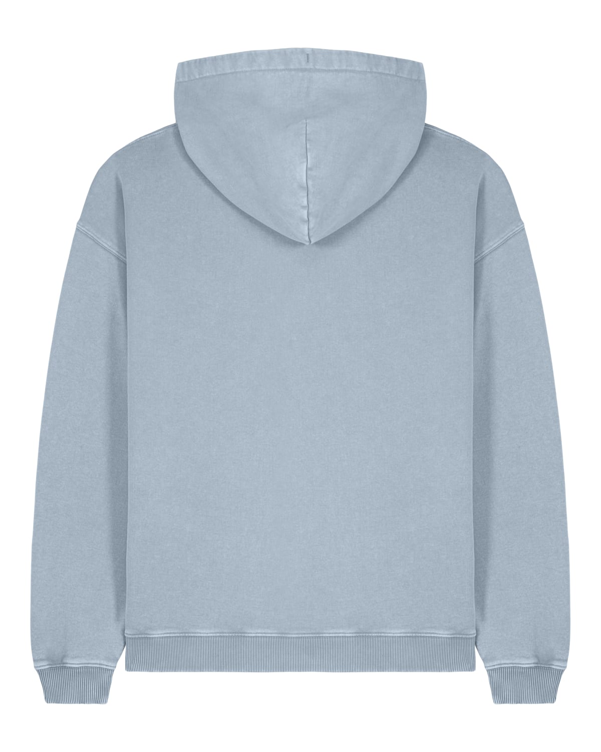 Le hoodie sweatshirt teint en pièce oversize