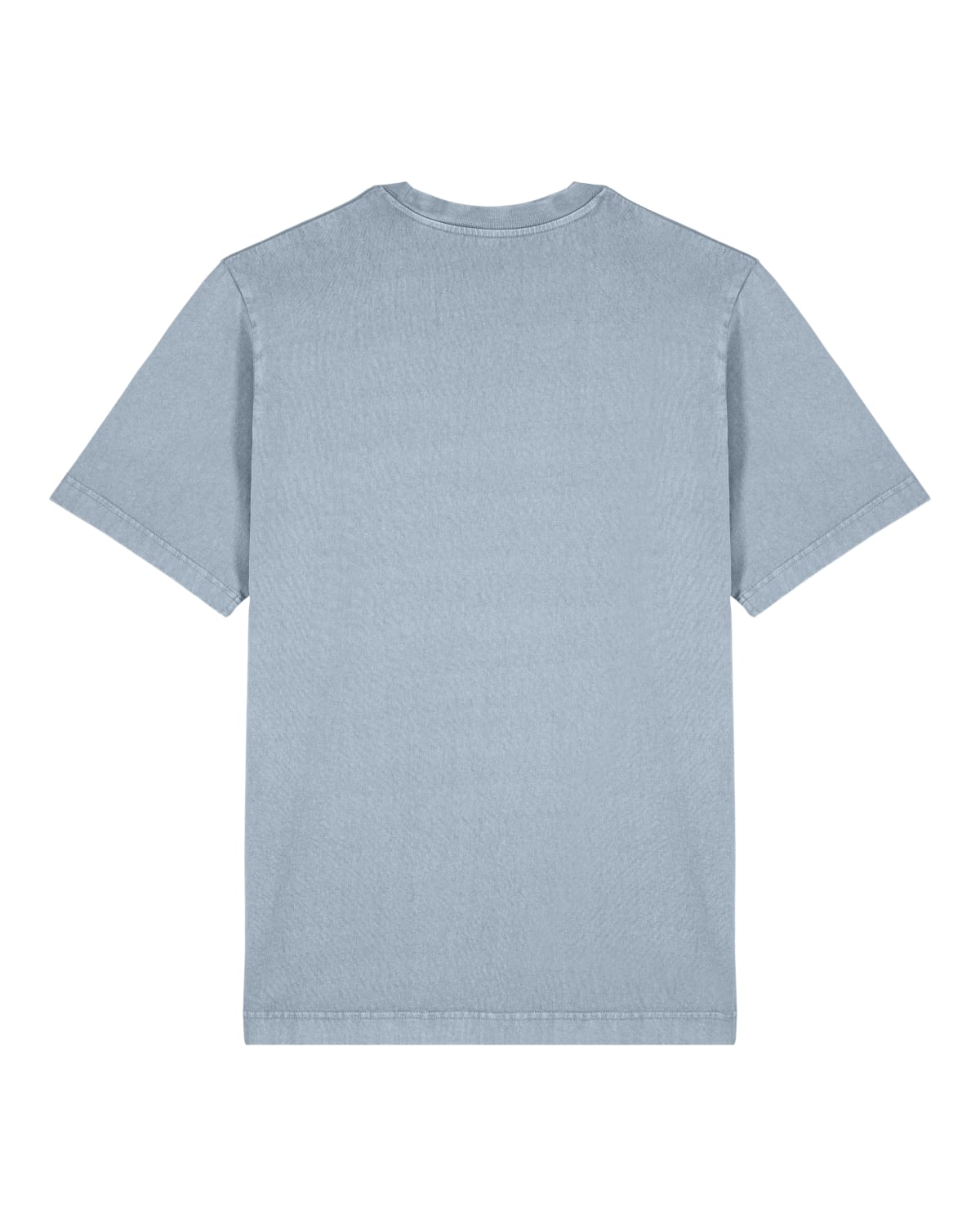 Le t-shirt unisexe teint en pièce à poids lourd