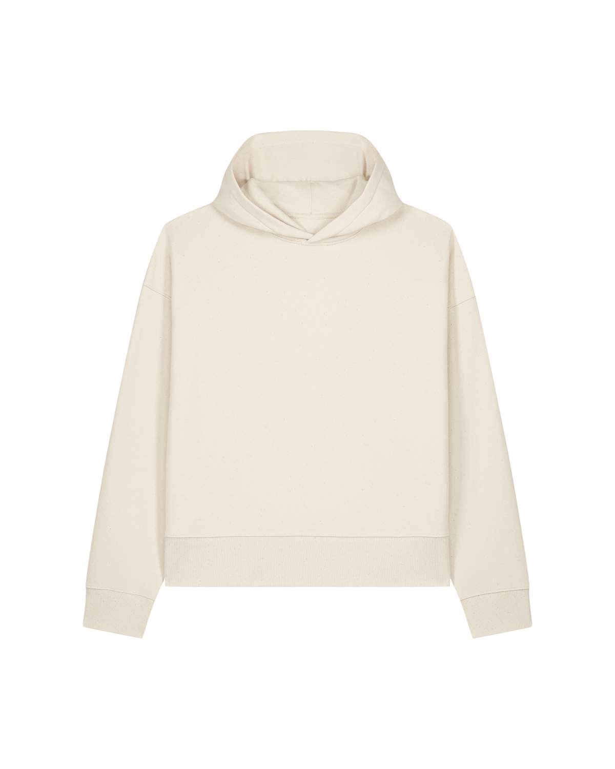 Le sweat à capuche unisexe coupe Boxy en coton recyclé